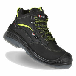 Werkschoen Sixton Peak Montauk hoog zwart/lime S3 Werkschoen Sixton Peak Montauk hoog zwart/lime S3