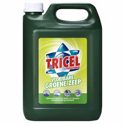 Tricel groene zeep VLOEIBAAR 5L.