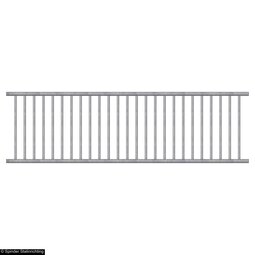 Afscheidingshek voor jongvee, 79 cm hoog, 400 cm lang Afscheidingshek voor jongvee, 79 cm hoog, 400 cm lang