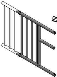 Drinkbakopening 95x55 cm Drinkbakopening 95x55 cm