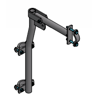 Steun voor opklapbare kopboom Steun voor opklapbare kopboom