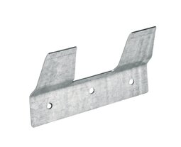 Emmer ophangplaatje voor kalveremmer afgeplat Emmer ophangplaatje voor kalveremmer afgeplat