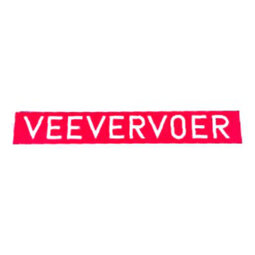 Bordje "veevervoer" Bordje "veevervoer"