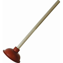 Gootsteenontstopper 14 cm, steel 52 cm Gootsteenontstopper 14 cm, steel 52 cm