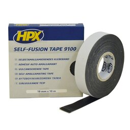 Zelfvulkaniserende tape zwart 19 mm x 10 m Zelfvulkaniserende tape zwart 19 mm x 10 m