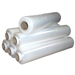 Stretchfolie transparant 50 cm x 300 meter Stretchfolie transparant 50 cm x 300 meter