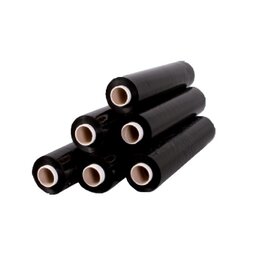 Stretchfolie zwart 50 cm x 300 meter Stretchfolie zwart 50 cm x 300 meter