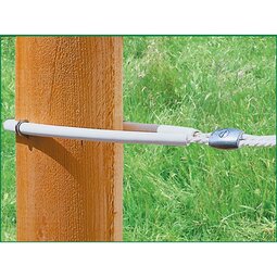 AKO Isolatieslang kunststof wit 8mm, 60cm (zakje 10 st) AKO Isolatieslang kunststof wit 8mm, 60cm (zakje 10 st)