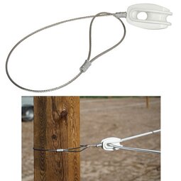 AKO Hoekisolator 3-delig voor PremiumHorseWire AKO Hoekisolator 3-delig voor PremiumHorseWire