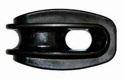 AKO Hoekisolator kunststof zwart voor koord (zakje 25 st) AKO Hoekisolator kunststof zwart voor koord (zakje 25 st)