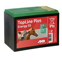 AKO Zink koolstof droge batterij 9 V, 55Ah AKO Zink koolstof droge batterij 9 V, 55Ah