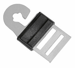 AKO Poortgreepverbinder Litzclip RVS 20mm (4 stuks) AKO Poortgreepverbinder Litzclip RVS 20mm (4 stuks)