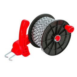 AKO Euro Haspel, 500m. -metaal haken- + Topline draad AKO Euro Haspel, 500m. -metaal haken- + Topline draad