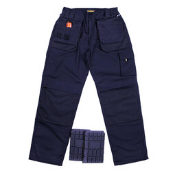 Storvik David werkbroek +kniezakken, Marine Storvik David werkbroek +kniezakken, Marine