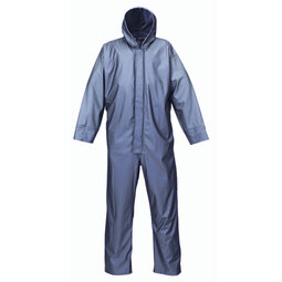 Stretch regenoverall blauw Stretch regenoverall blauw