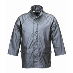 Stretch regenjas blauw Stretch regenjas blauw