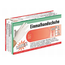 Handschoen LATEX (100) Handschoen LATEX (100)