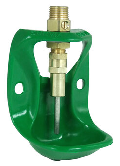 Drinkbak model 140 P kunststof messing ventiel Drinkbak model 140 P kunststof messing ventiel