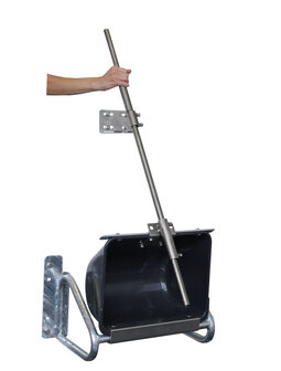 Kantelbare zeugen drinkbak mod. 910 met vac. vl. Kantelbare zeugen drinkbak mod. 910 met vac. vl.