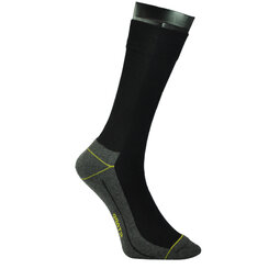 Sok Stappyellow, Walker, á 2pr, zwart Sok Stappyellow, Walker, á 2pr, zwart