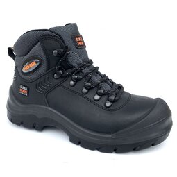 Werkschoen No Risk BlackRock hoog zwart S3 Werkschoen No Risk BlackRock hoog zwart S3