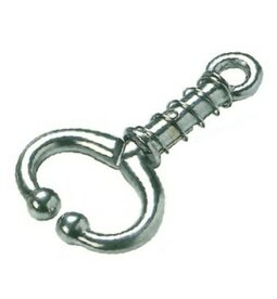 Stierengeleider 11cm vernikkeld Stierengeleider 11cm vernikkeld