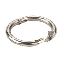 Stierenring, vernikkeld, 52mm Stierenring, vernikkeld, 52mm